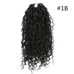 Goddess Soft Faux Locs Curly Braids