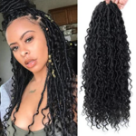 Goddess Soft Locs Curly Braids