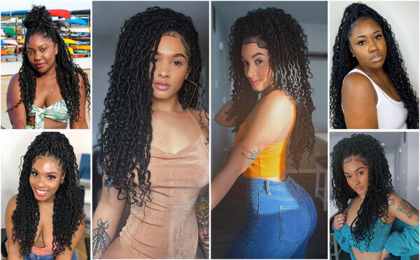 Goddess Soft Faux Locks B Goddess Soft Locs Curly Braids