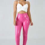 Candy PU Leather Pants