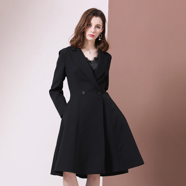 Kate double-breasted coat dress - Lunathi