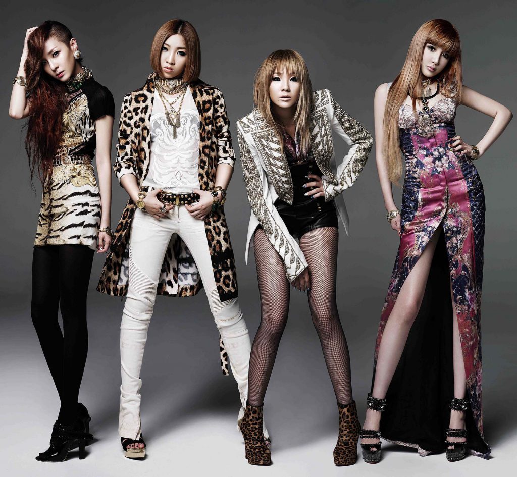 K-pop group 2NE1