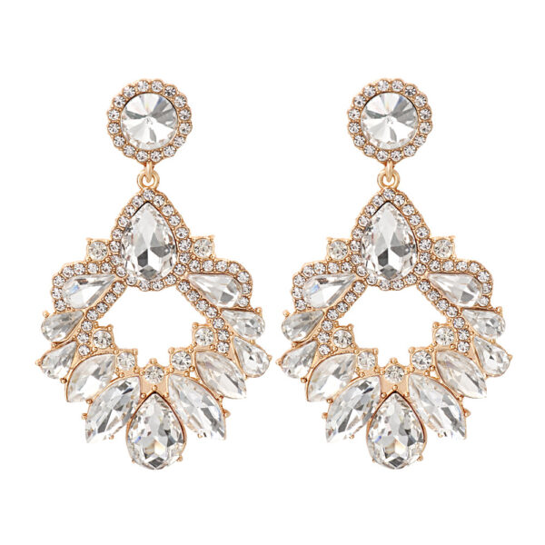 Trendy women's colourful earrings Trendy women's colourful earrings