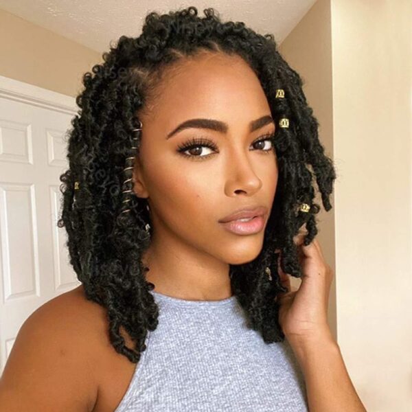 Butterfly Locs, Twisted Braided Hair 1 Butterfly Locs, Twisted Braided Hair