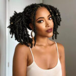Butterfly Locs, Twisted Braided Hair