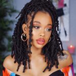 Butterfly Locs, Twisted Braided Hair