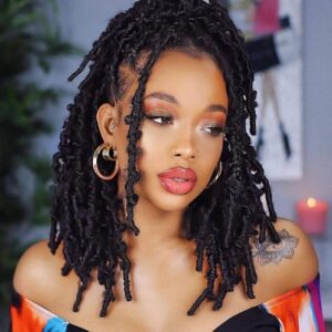 Butterfly Locs, Twisted Braided Hair