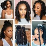 Butterfly Locs, Twisted Braided Hair