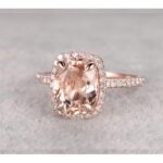 Rose gold dress ring