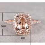 Rose gold dress ring