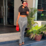 Zelia striped pants