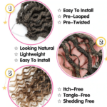 Goddess Soft Locs Curly Braids
