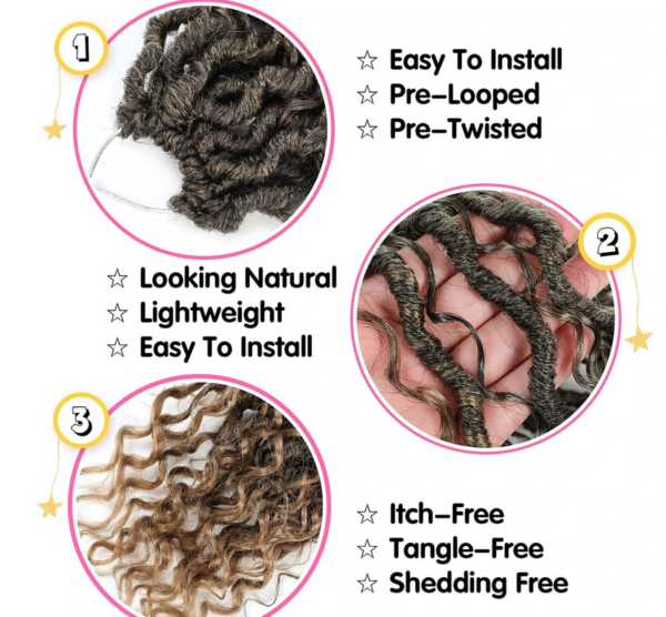 Goddess Soft Locs Curly Braids Goddess Soft Locs Curly Braids