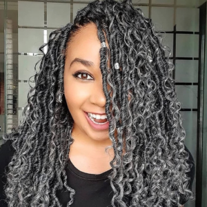 Goddess Soft Locs Curly Braids
